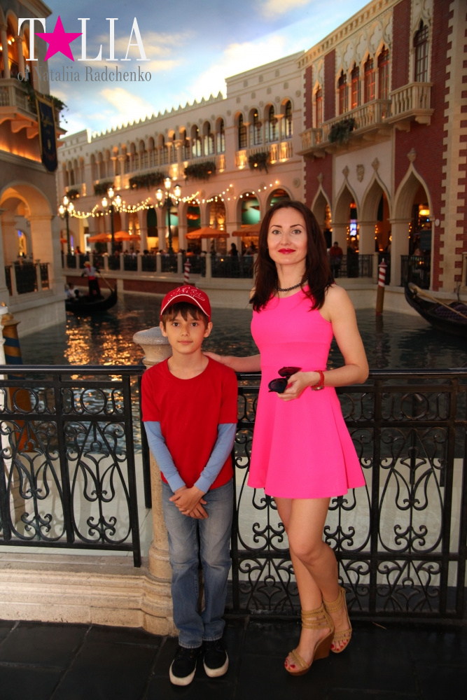 Каналы Венеции в отеле The Venetian в Лас Вегасе, Невада, США